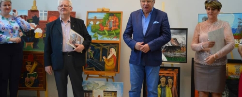 Wernisaż wystawy malarstwa Czeslawa Fojcika